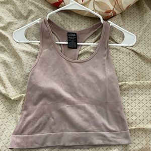 Seemless PINK workout tank top